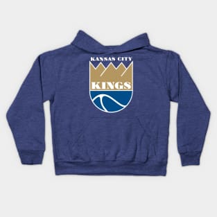 Kansas City Kings-Royals Logo Mesh Kids Hoodie